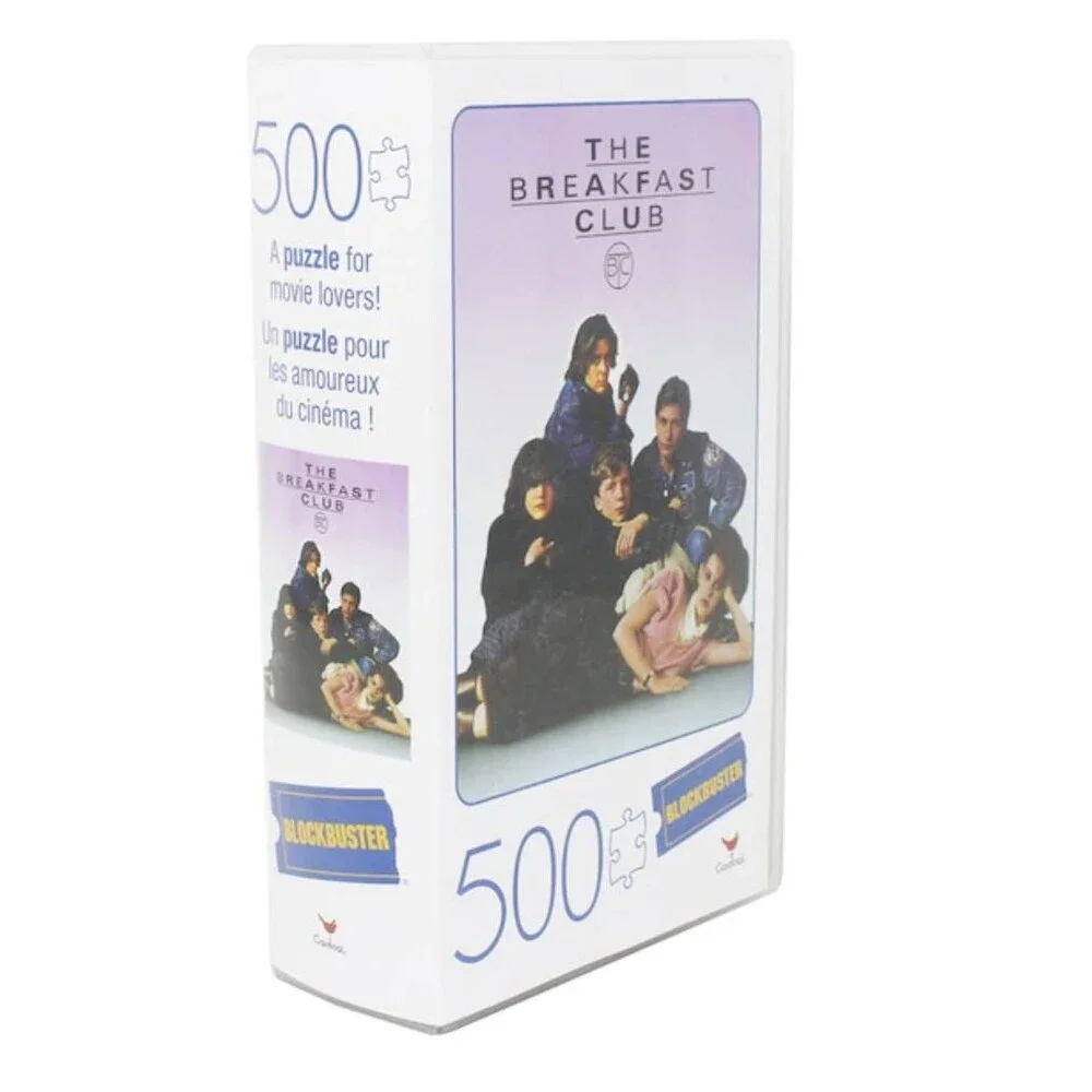 The Breakfast Club 500-Piece Puzzles in Retro Blockbuster VHS Video Case 18
